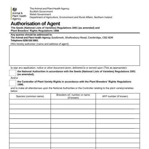 Document preview: Understanding the Authorisation of Agent Process — Government & admin