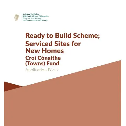 Document preview: Navigating the Ready to Build Scheme Application Form — Housing