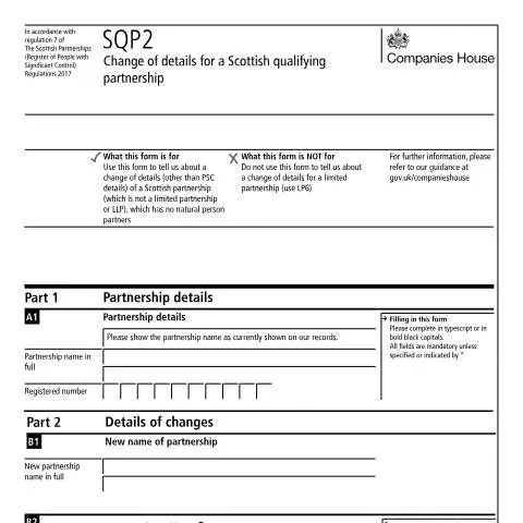 Document preview: Understanding the SQP2 Document for Scottish Partnerships — Business