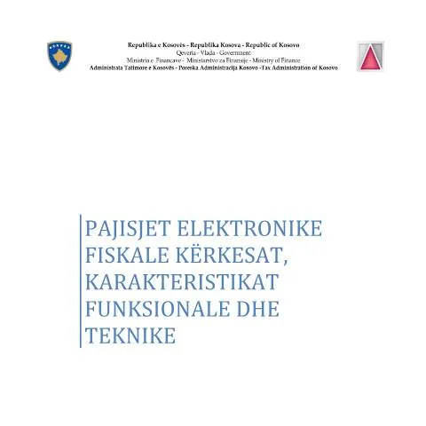 Document preview: Rëndësia e Pajisjeve Elektronike Fiskale në Administratën Publike — Tatime & fiskalitet