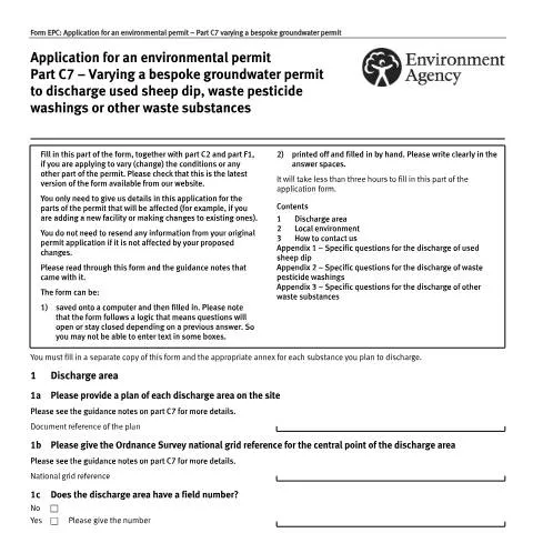 Document preview: Understanding the C7 Permit Variation Process — Government & admin