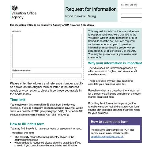 Document preview: Understanding the VO 6040 Form for Property Owners — Housing