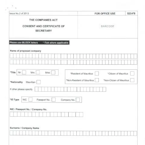 Document preview: The Importance of the F8-1 Document in Starting a Business — Government & admin (CERFA n°F8-1)