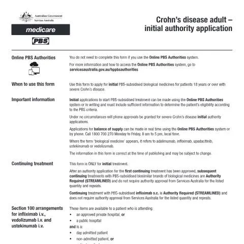 Document preview: Understanding the PB087 Form for Crohn’s Disease Management — Health (CERFA n°PB087)