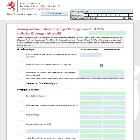 Aperçu du document Les enjeux fiscaux de la déclaration de fortune d'une congrégation — Impôts & fiscalité (CERFA n°CRF_D)