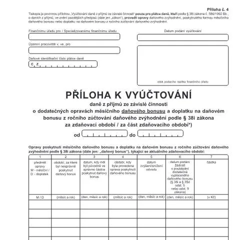Document preview: Jak správně použít Přílohu 25 5531 pro daňové opravy — Daně a fiskální záležitosti (CERFA n°25 5531)
