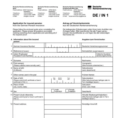 Dokumentvorschau: So stellen Sie den Antrag auf Versichertenrente korrekt (Deutsch / Englisch) — Rente & Pension (A7400)