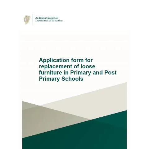 Document preview: Understanding the Furniture Replacement Application Process — Government & admin