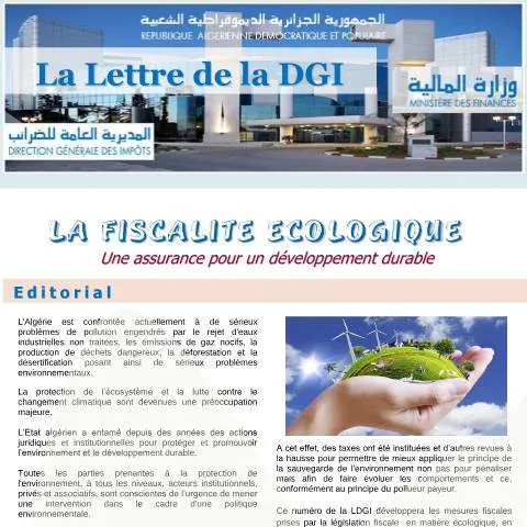 Aperçu du document Les enjeux du LDGI_fisc_ecologique pour les contribuables — Impôts & fiscalité (CERFA n°LDGIfiscecologique)