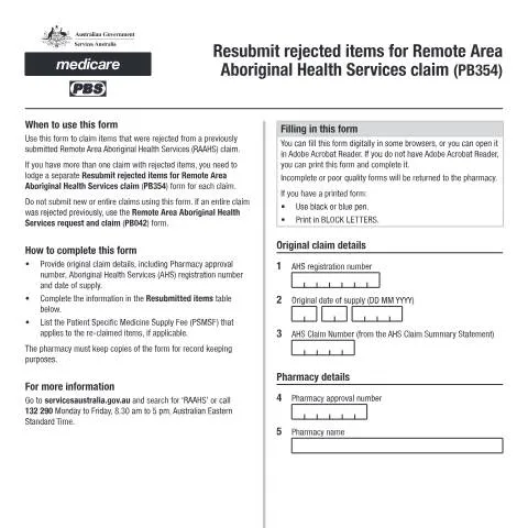 Document preview: Navigating the PB354 Resubmission Process — Health (CERFA n°PB354)
