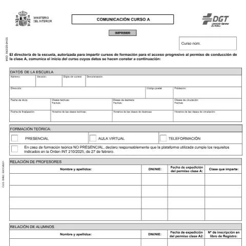 Vista previa del documento Todo sobre el Modelo 09 de la DGT para la Conducción — Trámites administrativos (CERFA n°09)
