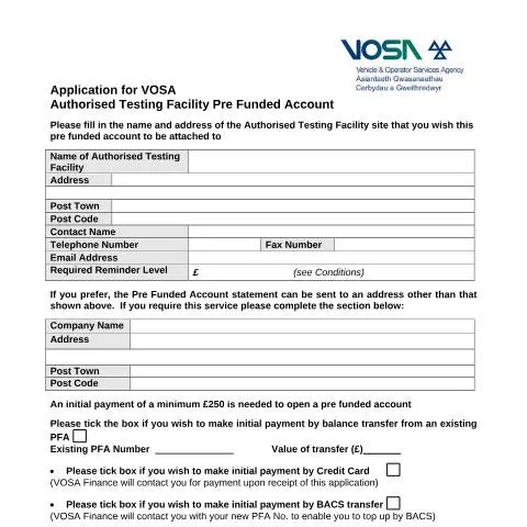 Document preview: Understanding Your ATF Pre-Funded Account Needs — Vehicle & driving