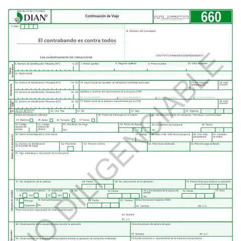 Vista previa del documento El Rol Fundamental del Formulario F660-2018 en Colombia — Trámites administrativos (CERFA n°F660-2018)