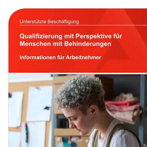 Dokumentvorschau: Unterstützte Beschäftigung für Menschen mit Behinderungen — Arbeit & Beschäftigung (CERFA n°dok_ba025735)