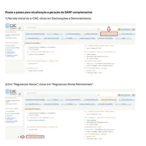 Pré-visualização do documento Guia Completo para Atualização e Emissão do DARF — Impostos