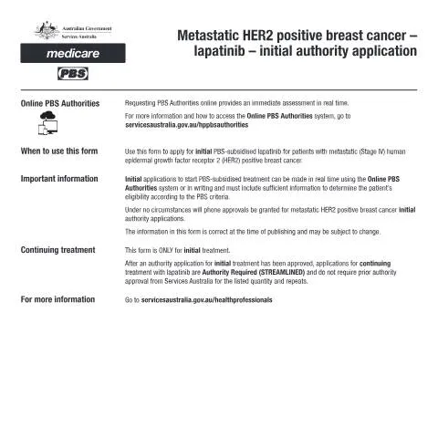 Document preview: Navigating the PB099 Application for Lapatinib Treatment — Health (CERFA n°PB099)