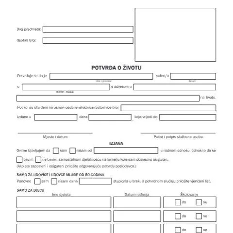 Document preview: Sve o Tiskanici br 4 2 7 i njenoj važnosti za mirovine — Mirovina i penzija (CERFA n°Tiskanica_br_4_2_7)