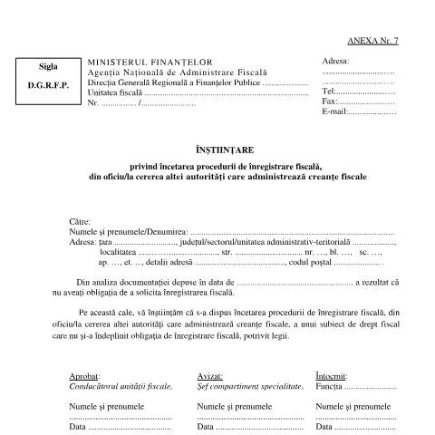 Document preview: Ce trebuie să știi despre OPANAF 2430/2025 — Impozite & fiscalitate (CERFA n°A7_OPANAF_2430_2025)