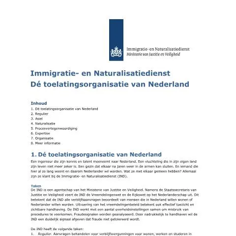 Documentvoorvertoning: Belang van het IND Formulier 6070 voor Immigranten — Immigratie & visa (CERFA n°6070)