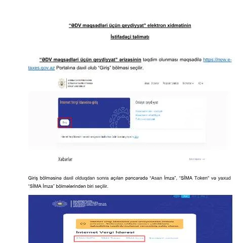 Document preview: ƏDV qeydiyyatının əhəmiyyəti və formanın rolu — Vergilər & maliyyə