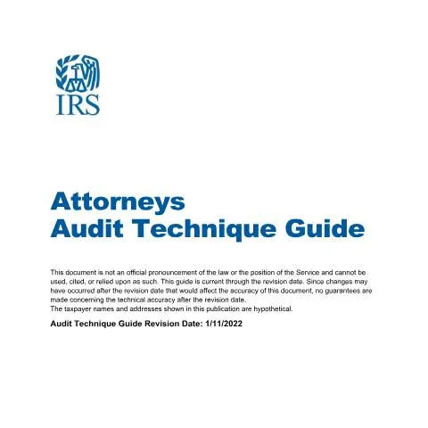 Document preview: Understanding IRS Publication 5602 for Legal Professionals — Taxes (CERFA n°PUB-5602)