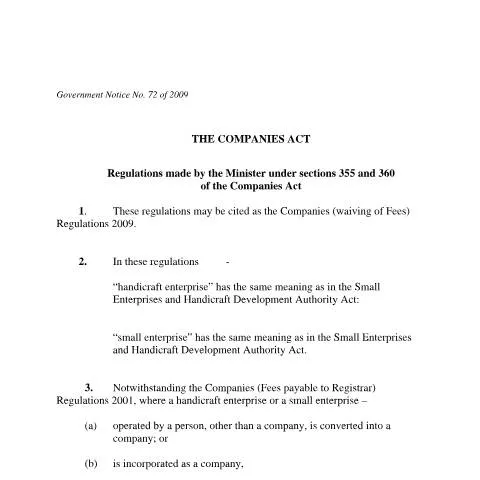 Document preview: Unlocking the Benefits of GN722009 for Small Enterprises — Government & admin (GN722009)