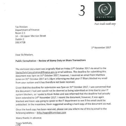 Document preview: Understanding the Impact of Stamp Duty on Irish Share Transactions — Taxes