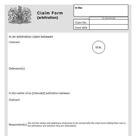 Document preview: Understanding Form N8: When Arbitration Needs Court Support — Legal & justice