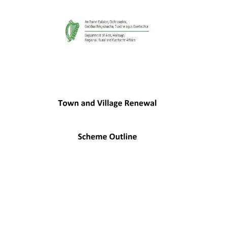 Document preview: Transforming Rural Communities with the Town and Village Renewal — Government & admin