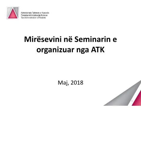 Document preview: Arsimimi mbi Tatimet dhe Kontributet Pensionale — Tatime & fiskalitet
