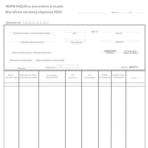 Document preview: Razumijevanje obrasca SkRnObvNPP 06 u zdravstvu — Zdravlje (CERFA n°SkRnObvNPP 06)