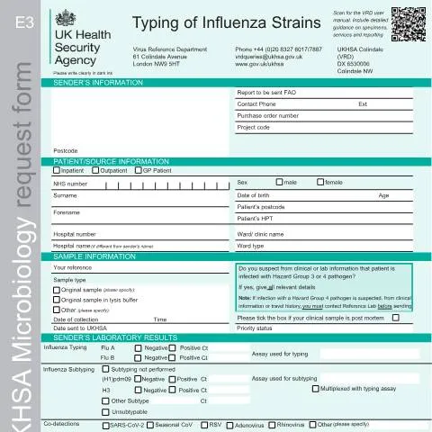 Document preview: Understanding the Influenza Strains Request Process — Health