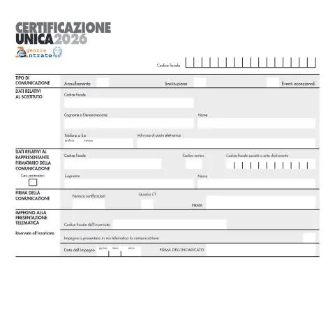 Anteprima documento Certificazione unica 2026: cosa sapere — Tasse e fisco