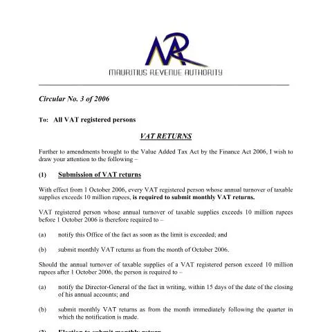 Document preview: Comprehensive Overview of VAT Returns Form VATCIR3 — Taxes (CERFA n°vatcir3)
