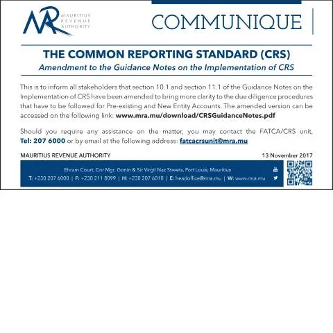 Document preview: Understanding the CRS Amendment: Key Changes and Implications — Government & admin (CRS131117)
