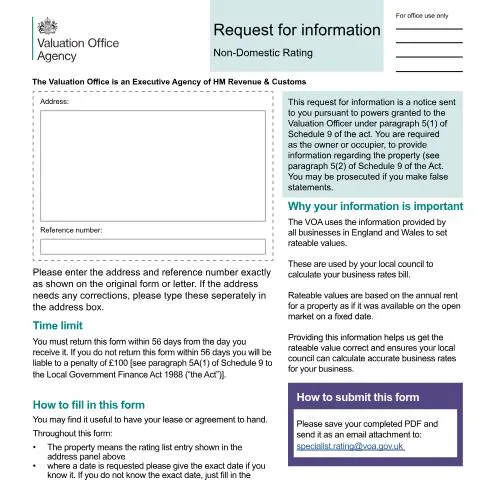 Document preview: The Role of VO 6038 in Non-Domestic Rating — Housing