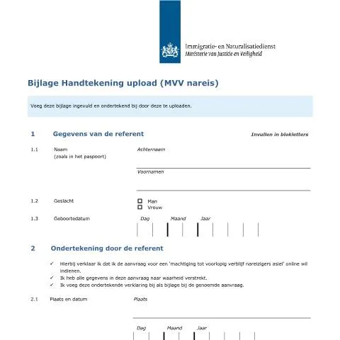 Documentvoorvertoning: Belang van Bijlage Handtekening upload (MVV nareis) in IND-proces — Immigratie & visa (CERFA n°7153)