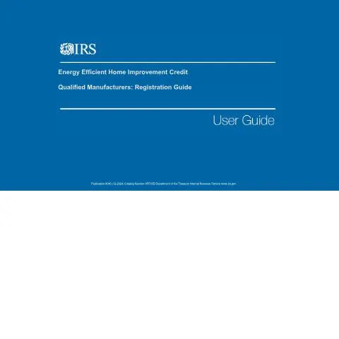 Document preview: Navigating IRS Publication 6046 for Energy-Efficient Home Improvements — Taxes (CERFA n°PUB-6046)