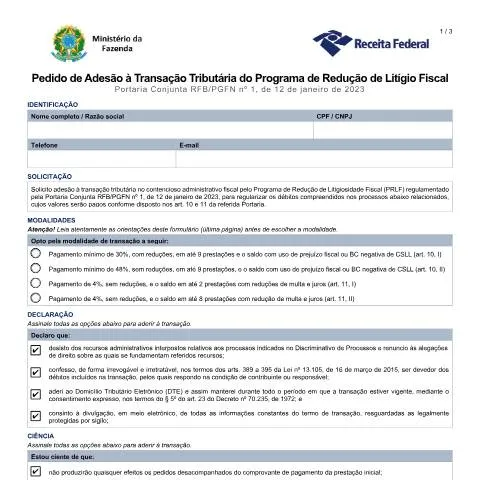 Pré-visualização do documento Como o Pedido de Transação - PRLF Pode Ajudar Você — Impostos
