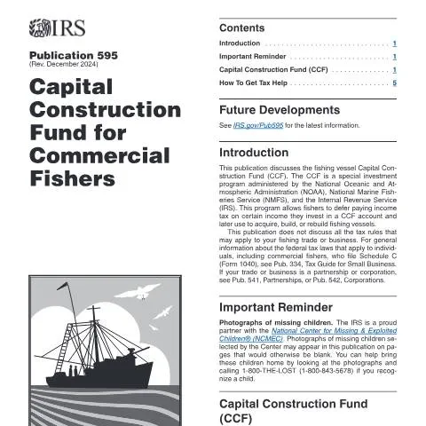 Document preview: Navigating Tax Regulations with IRS Publication 595 — Taxes (CERFA n°PUB-595)