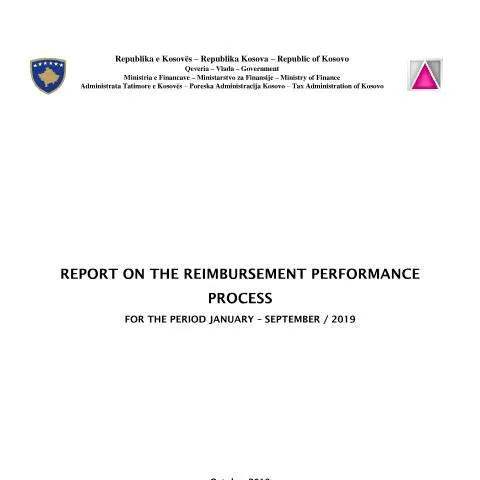 Document preview: Analiza e Procesit të Rimbursimit të Tatimeve në Kosovë — Procedura administrative