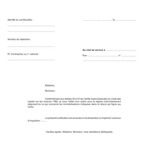 Aperçu du document Comprendre le formulaire 155-328k pour les immobilisations dégressives — Impôts & fiscalité (CERFA n°155-328k)
