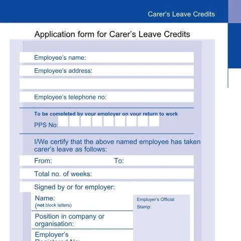 Document preview: Understanding Carer's Benefit: A Guide for Caregivers — Benefits & social aid