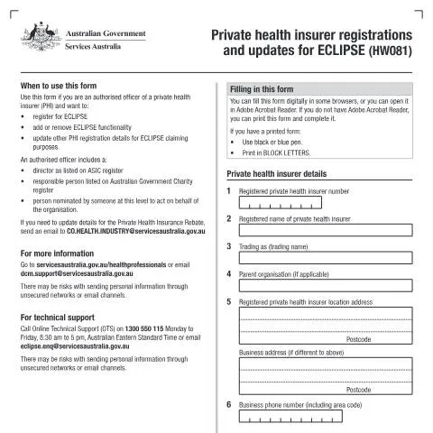 Document preview: Navigating the HW081 Form for Health Professionals — Health (CERFA n°HW081)