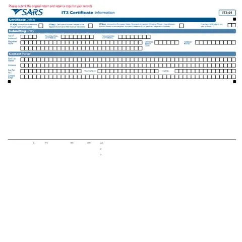 Document preview: Understanding the IT3(c) Certificate for Financial Instruments — Taxes (CERFA n°IT3(c))