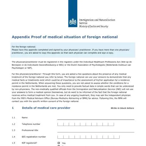 Documentvoorvertoning: Essentie van Bijlage 7615 in de Immigratieprocedure — Immigratie & visa (CERFA n°7615)
