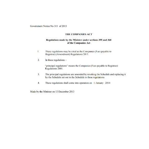 Document preview: The Role of the Fees Document in Mauritius Business Practices — Government & admin (Fees)