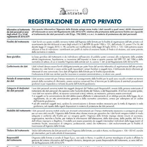Anteprima documento Guida alla registrazione del contratto di comodato in Italia — Abitazione