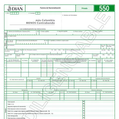 Vista previa del documento Implicaciones de la Factura de Nacionalización en el Comercio — Trámites administrativos (CERFA n°F550-2014)