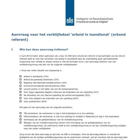 Documentvoorvertoning: Essentiële stappen voor de aanvraag arbeid in loondienst (7010) — Immigratie & visa (CERFA n°7010)